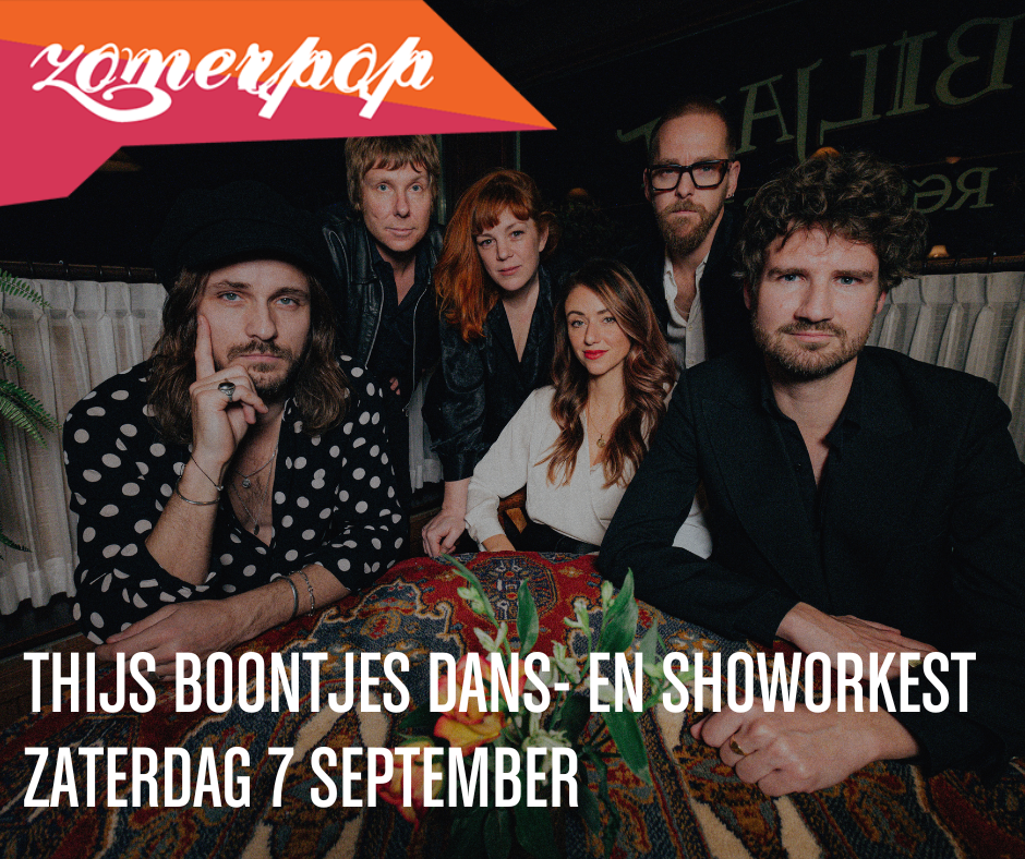 Zomerpop lineup voor zaterdag